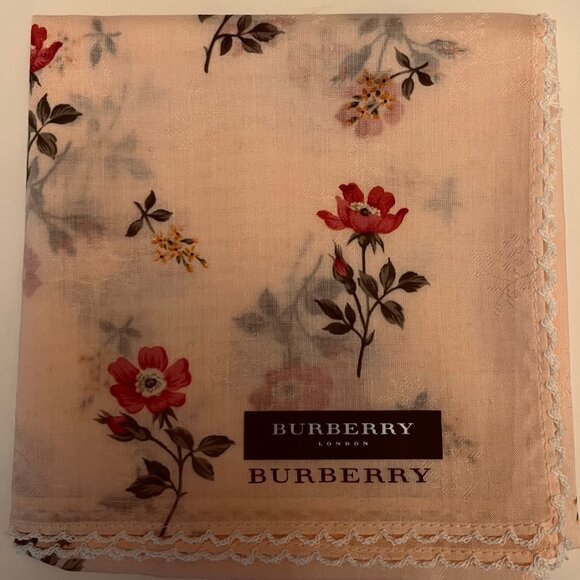 Burberrys Cotton Scarf / Handkerchief - Picture 1 of 5